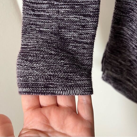 Ellen Tracy Sweater Top Womens Medium Purple Knit Long Sleeve Boat Neck Pullover - Picture 5 of 12